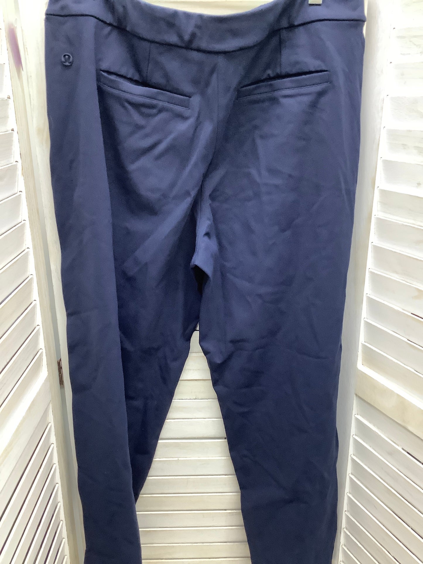 Navy Athletic Pants Lululemon, Size Xl
