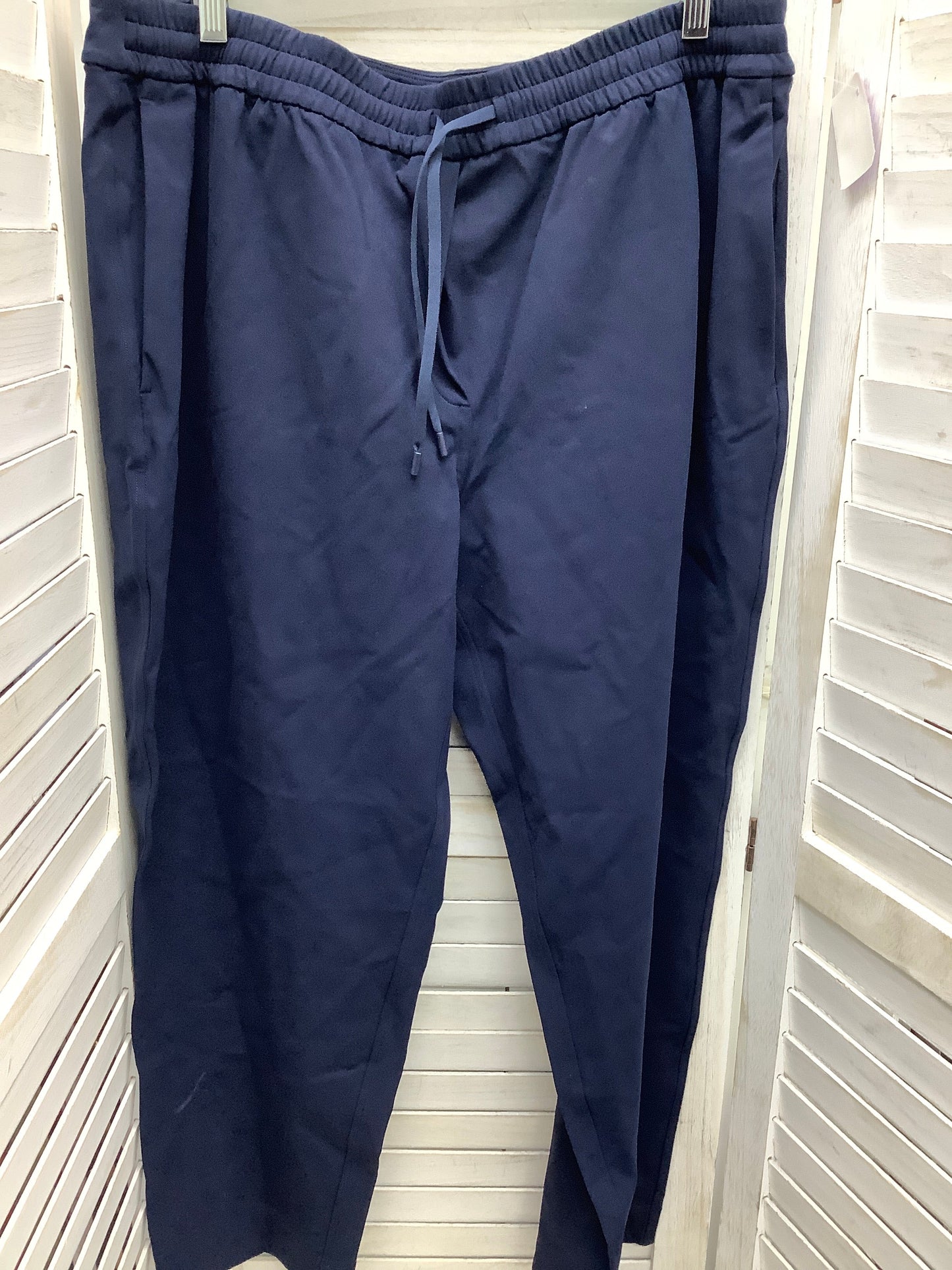 Navy Athletic Pants Lululemon, Size Xl