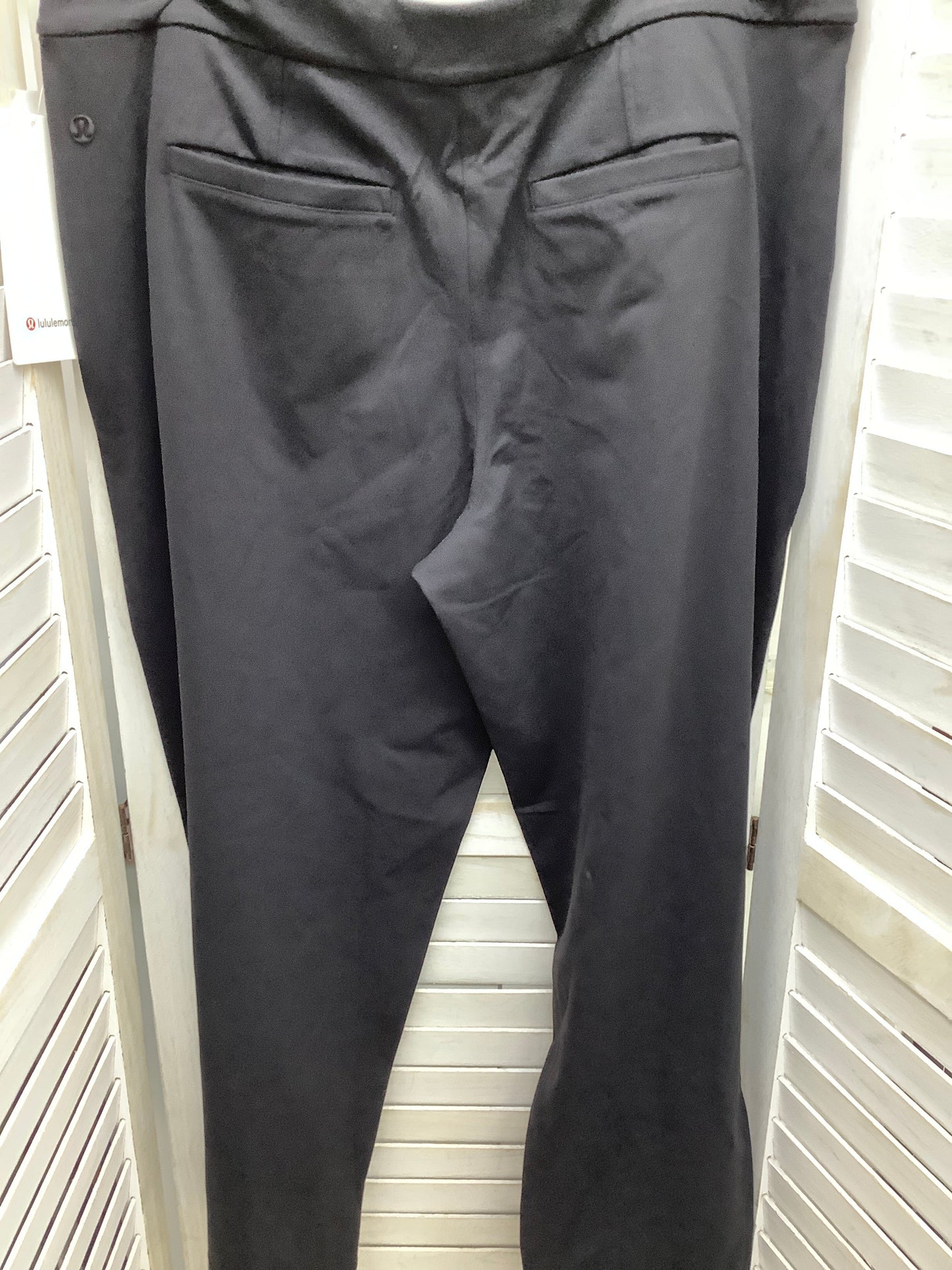 Black Athletic Pants Lululemon, Size Xl