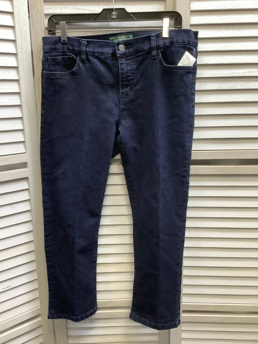 Blue Denim Jeans Skinny Ralph Lauren, Size 8