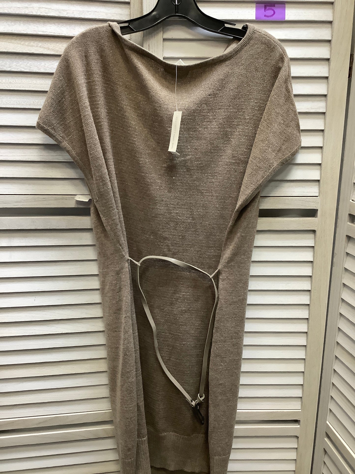 Taupe Dress Casual Midi New York And Co, Size Xl