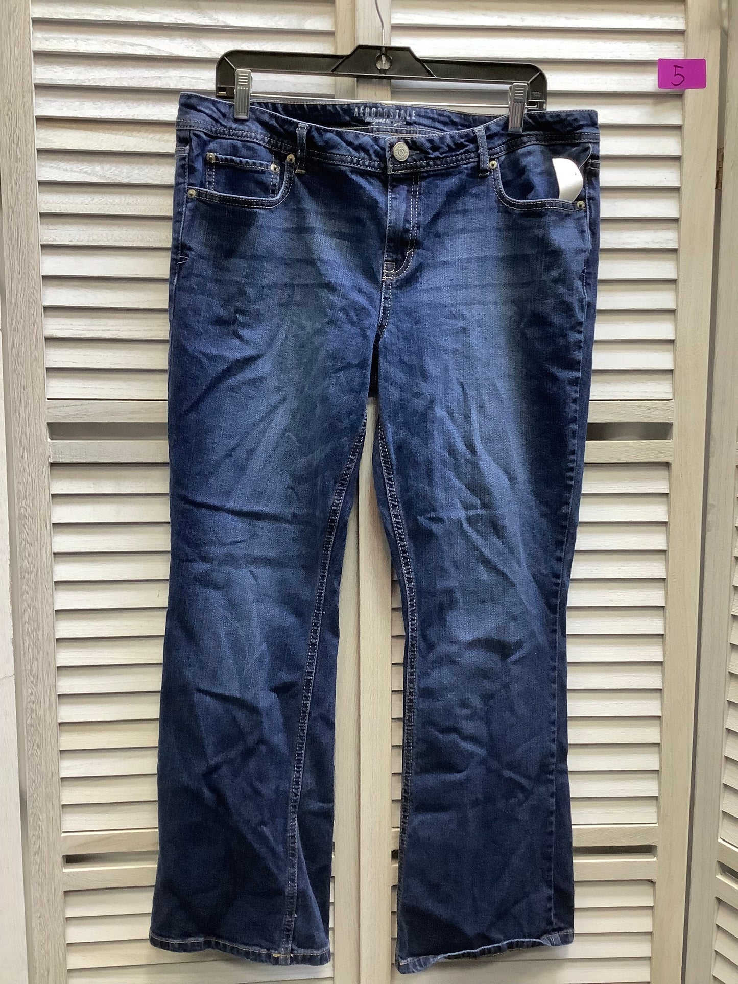 Blue Denim Jeans Boot Cut Aeropostale, Size 16