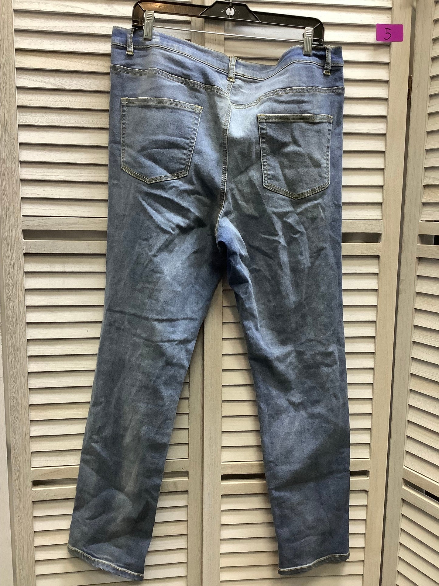 Blue Denim Jeans Skinny Venus, Size 16