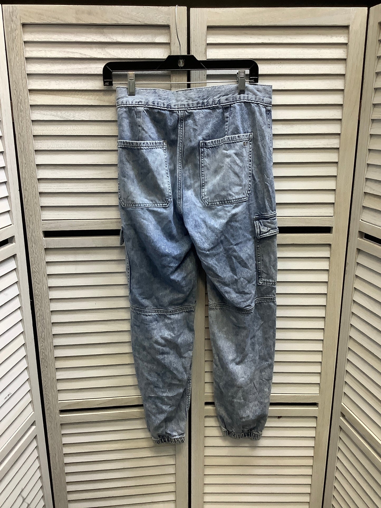 Pants Cargo & Utility By American Eagle In Blue Denim, Size: 2