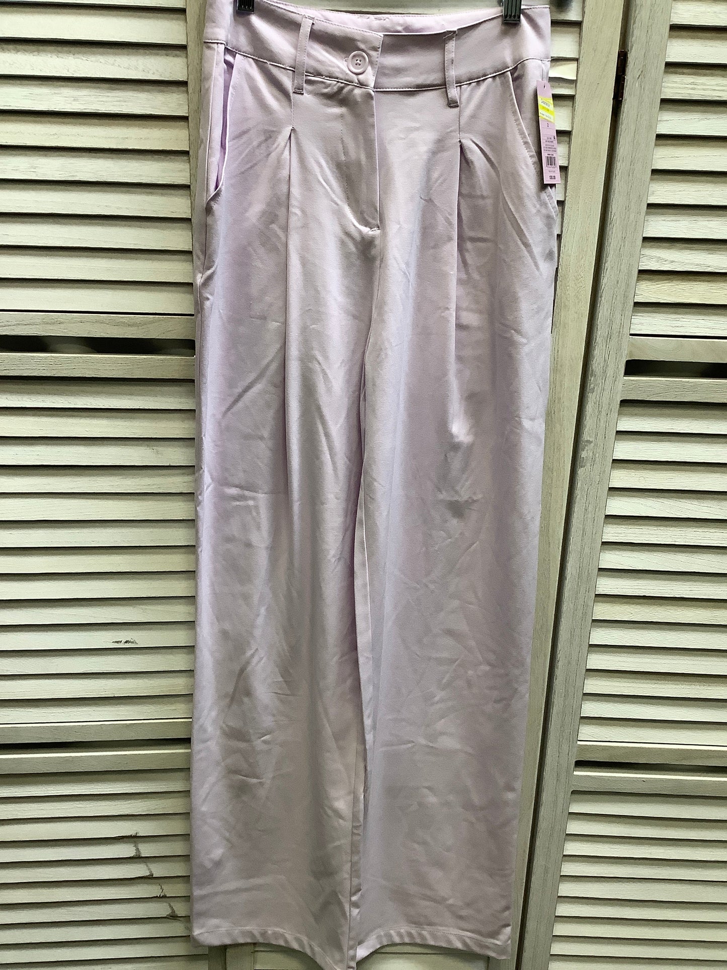 Purple Pants Wide Leg Wild Fable, Size 2