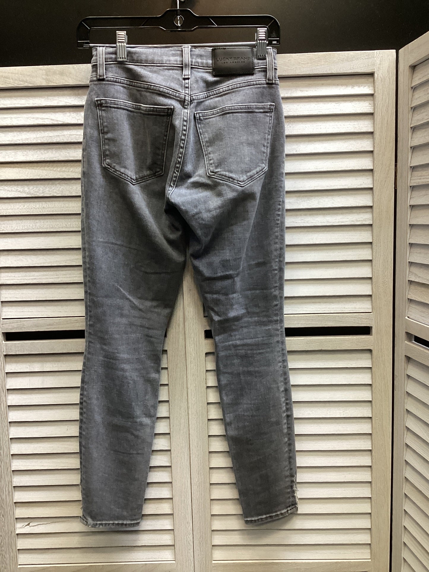 Jeans Skinny By Lucky Brand In Grey, Size: 0