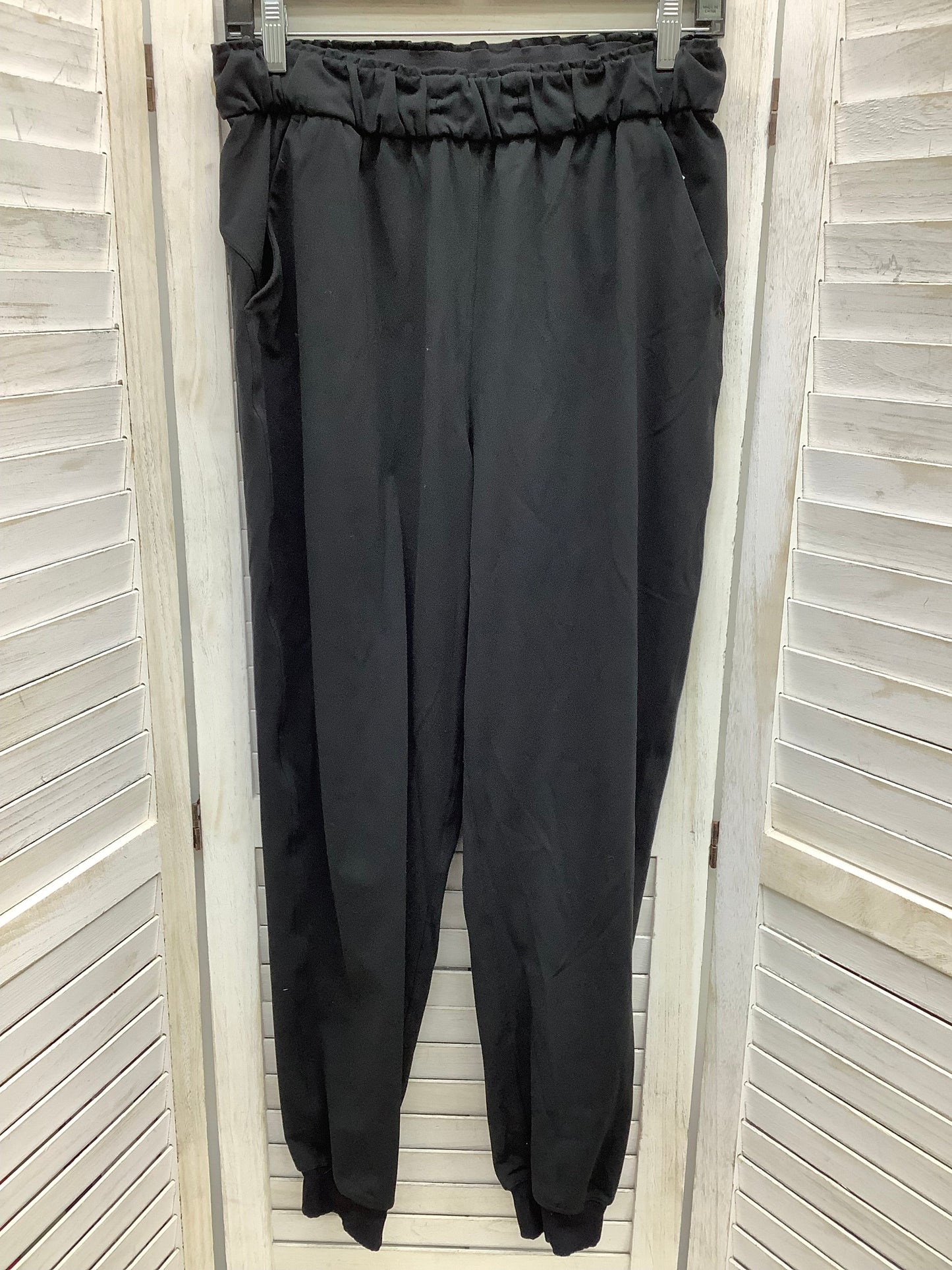 Black Athletic Pants Lululemon, Size 8