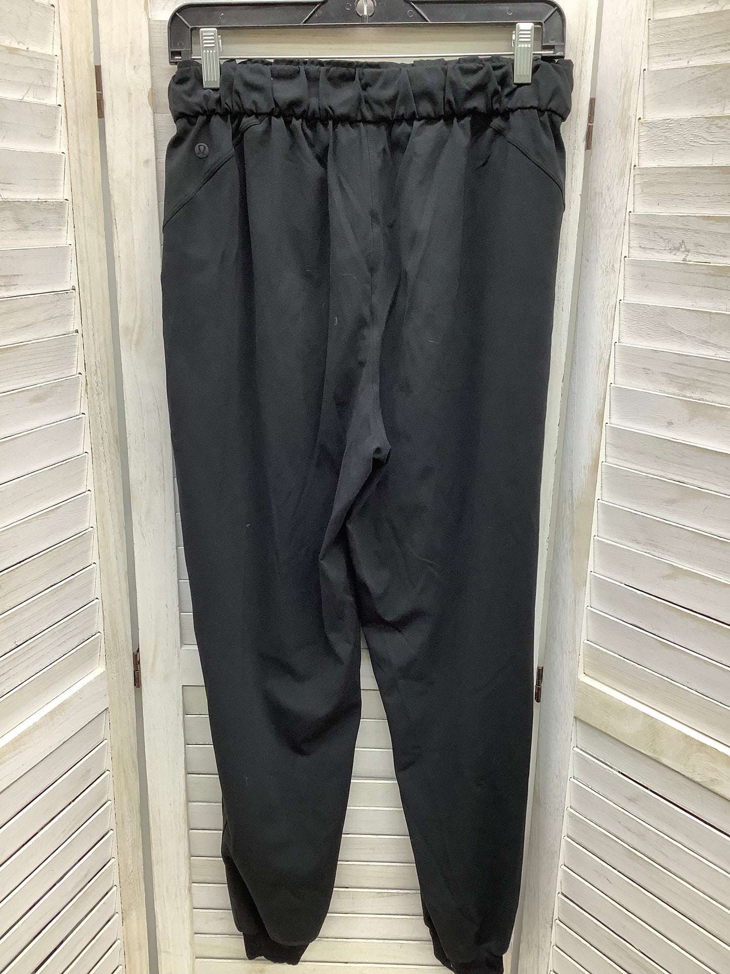 Black Athletic Pants Lululemon, Size 8