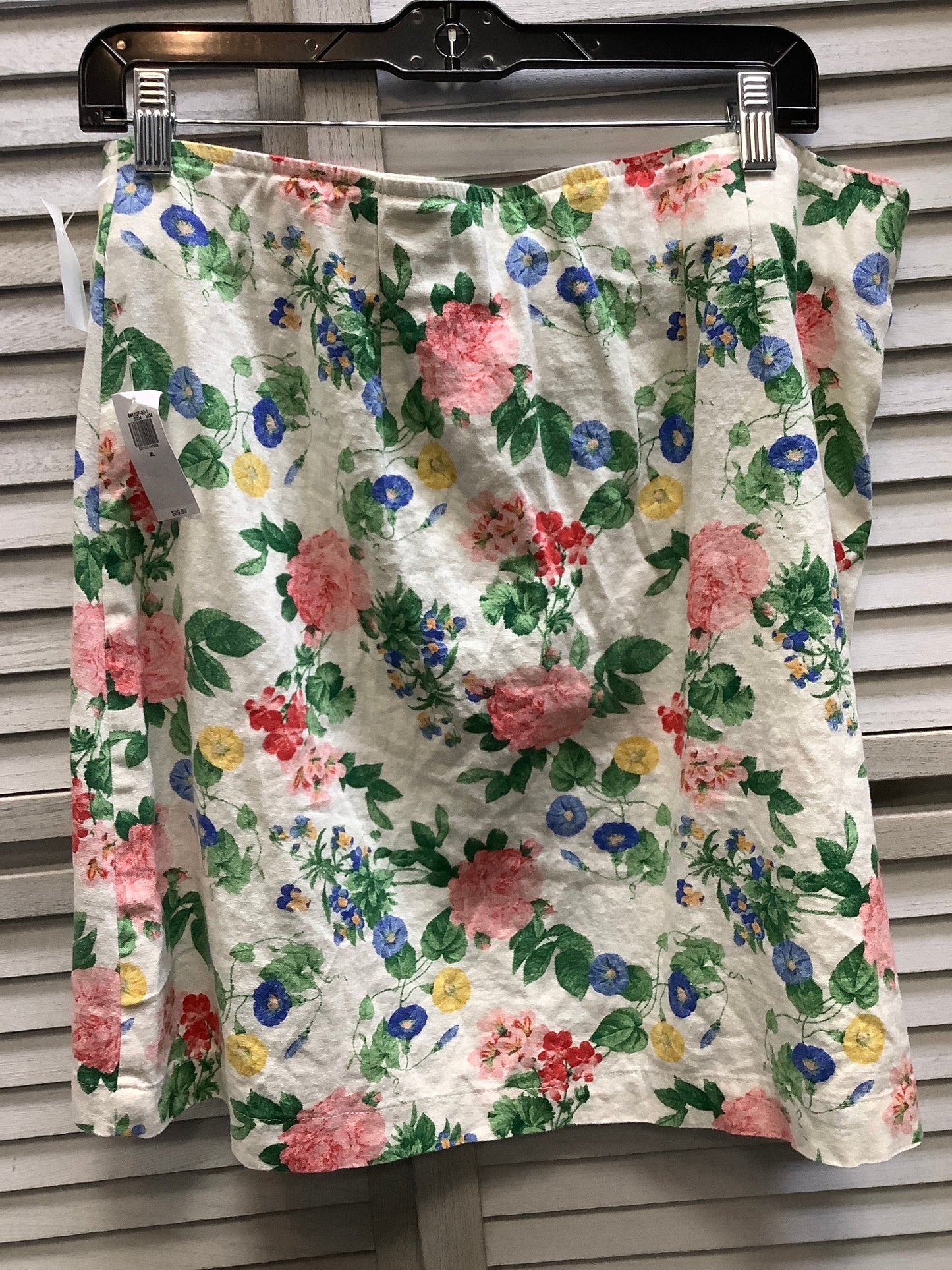 Floral Print Skirt Midi Old Navy, Size Xl