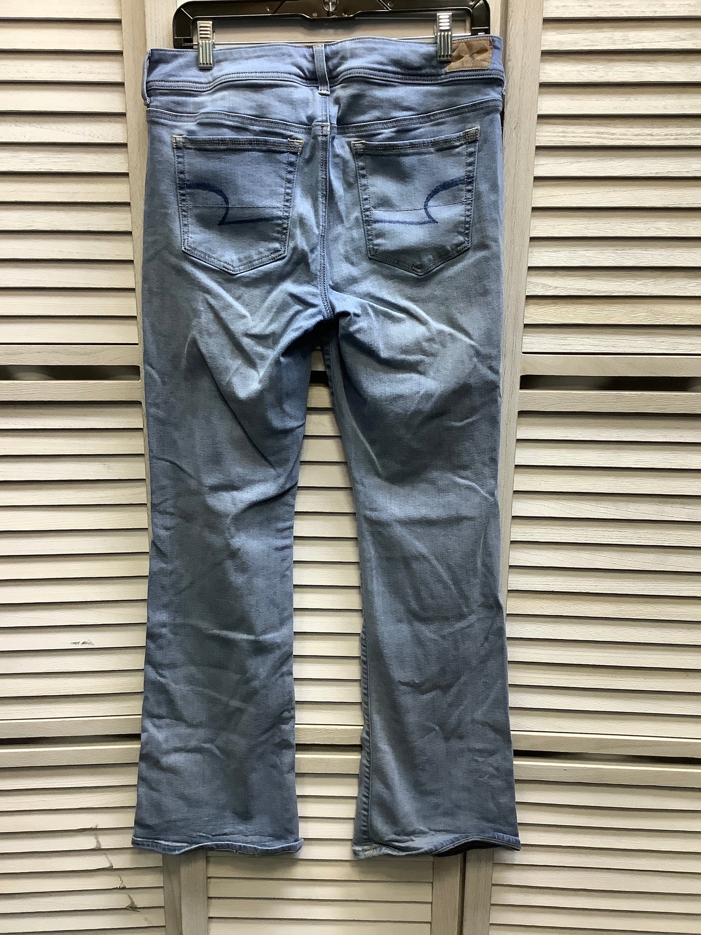 Blue Denim Jeans Boot Cut American Eagle, Size 12
