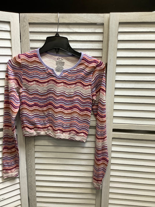 Multi-colored Top Long Sleeve Clothes Mentor, Size 2x