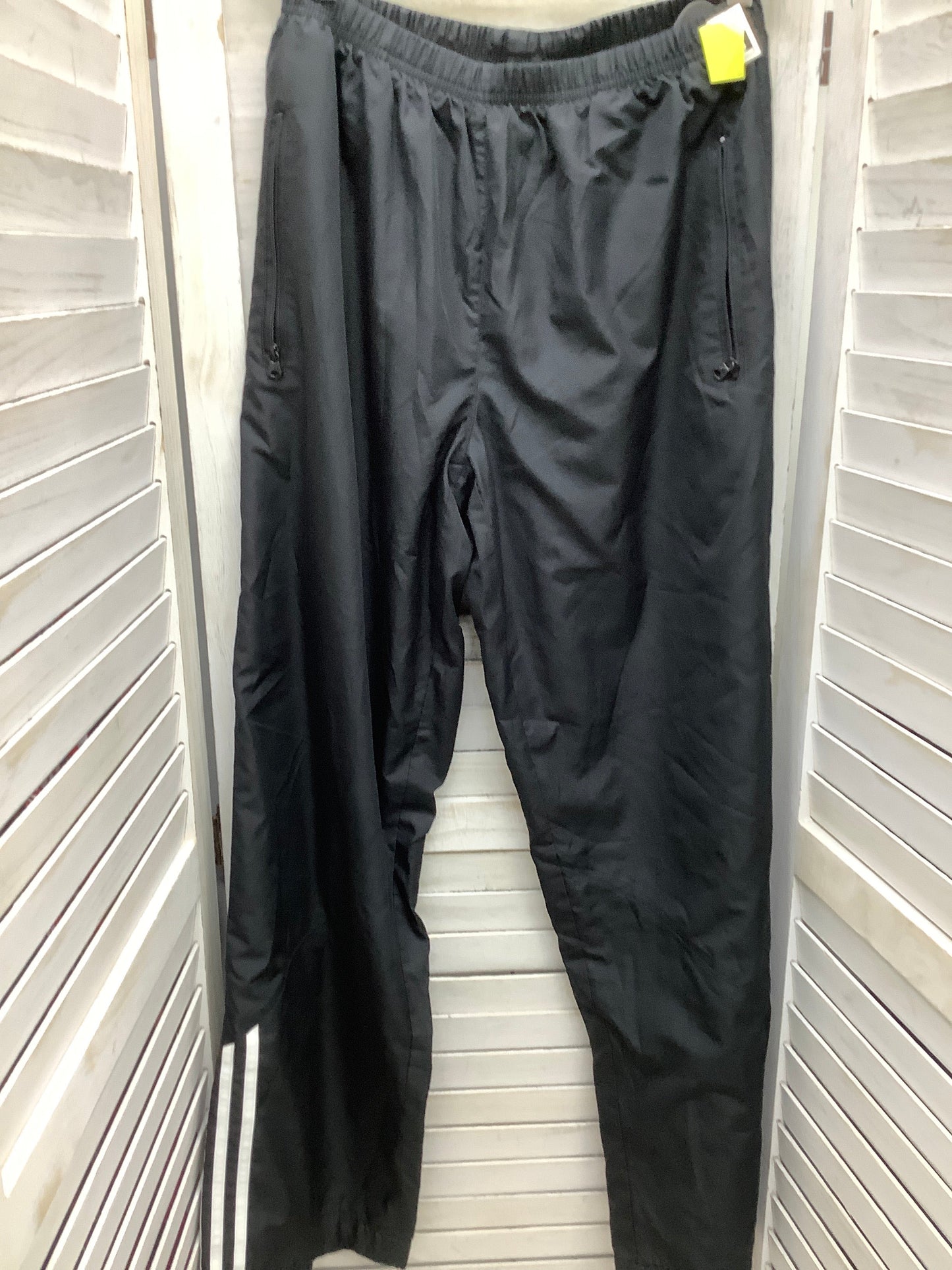 Athletic Pants By Adidas In Black, Size: M