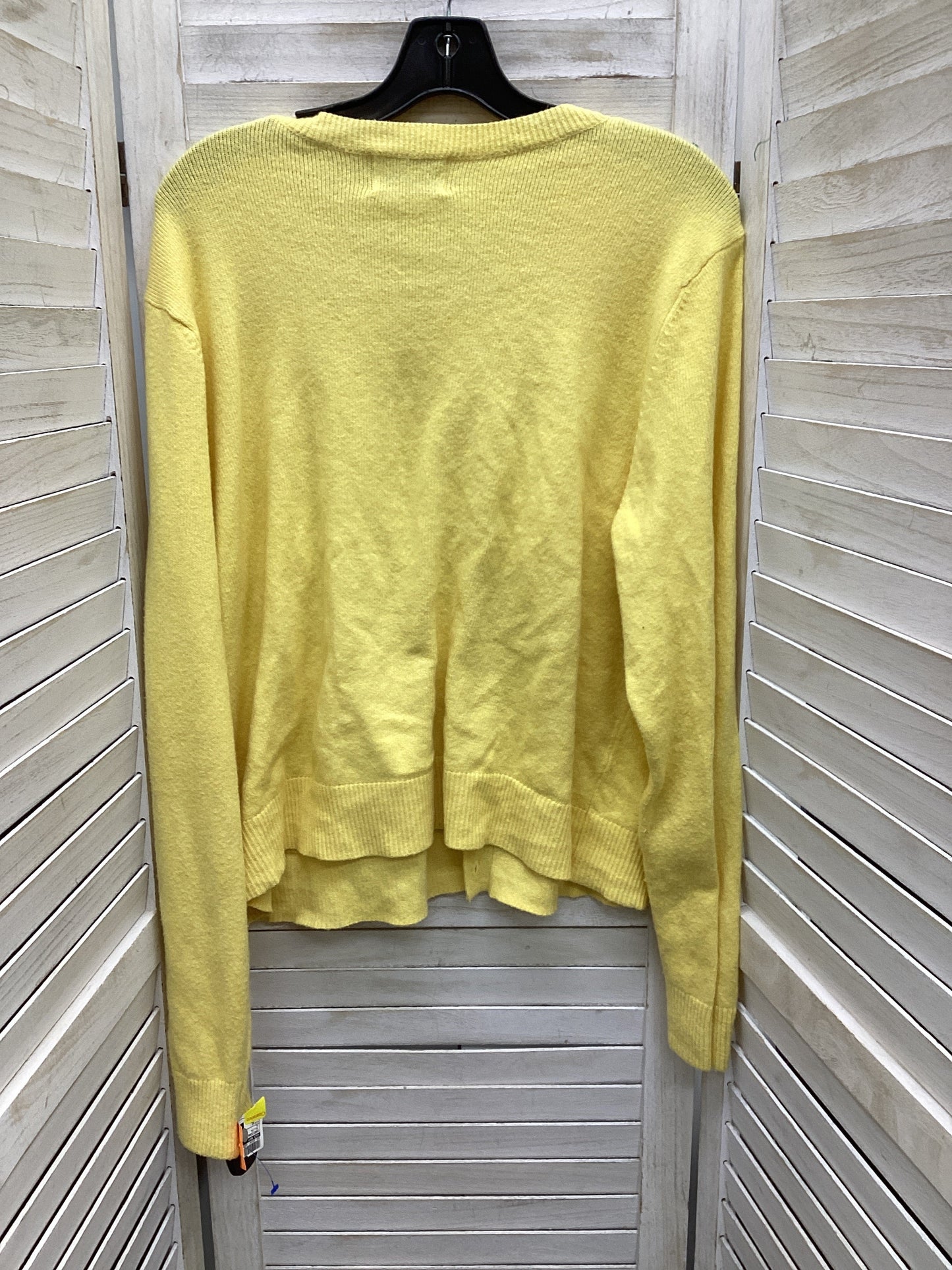 Cardigan By Old Navy In Yellow, Size: Xl