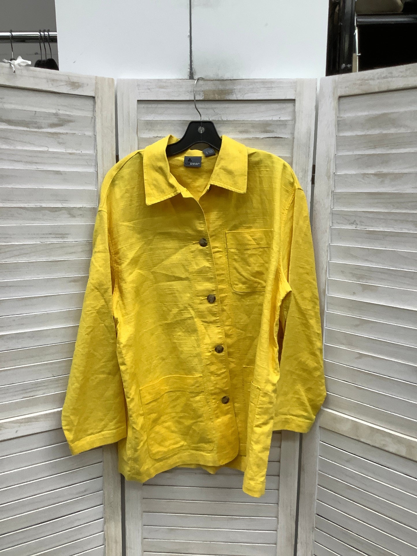 Jacket Shirt By Liz Claiborne  Size: L