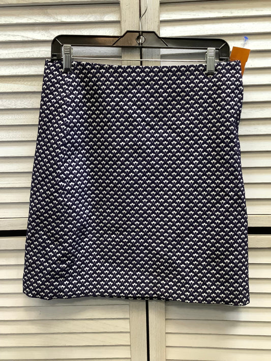 Skirt Mini & Short By Ann Taylor In Navy, Size: 4