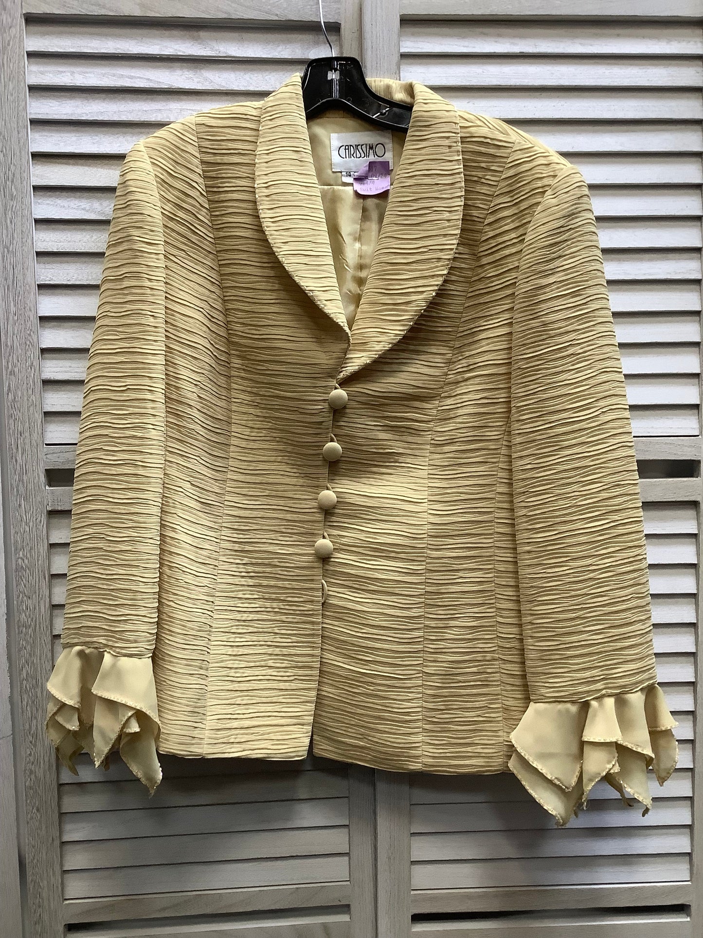 Yellow Skirt Midi Clothes Mentor, Size Xl