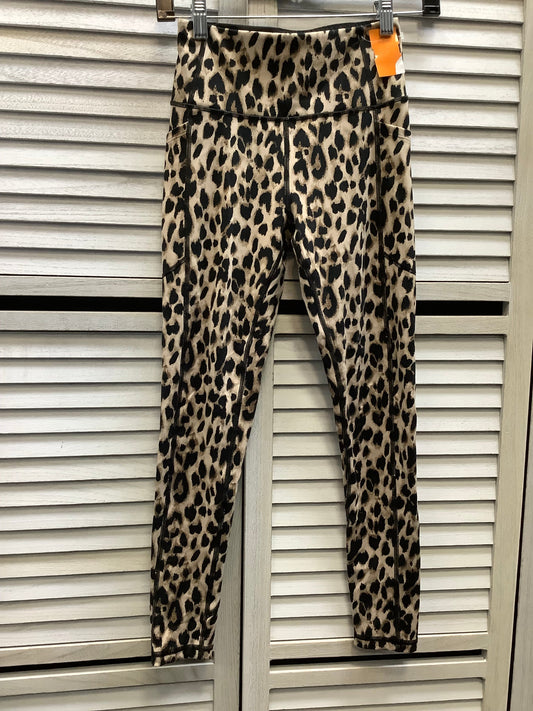 Athletic Leggings By Victorias Secret In Animal Print, Size: 2