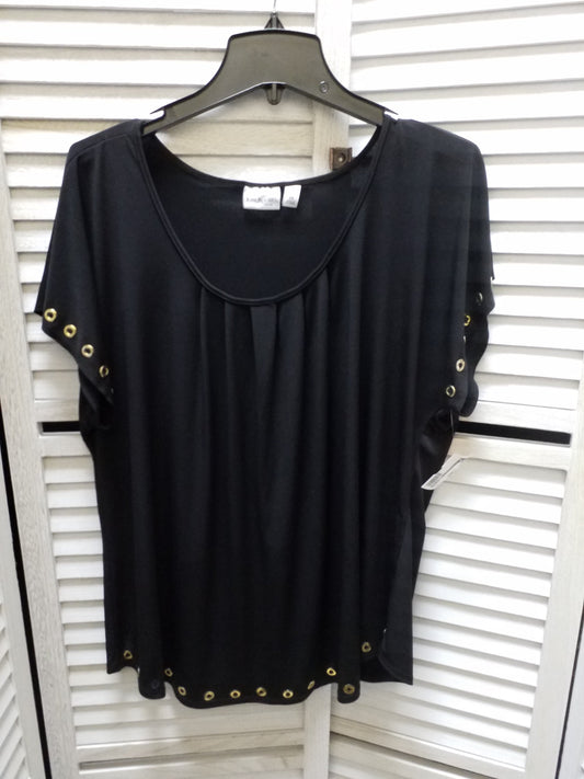 Top Short Sleeve By Kim Rogers  Size: 2x