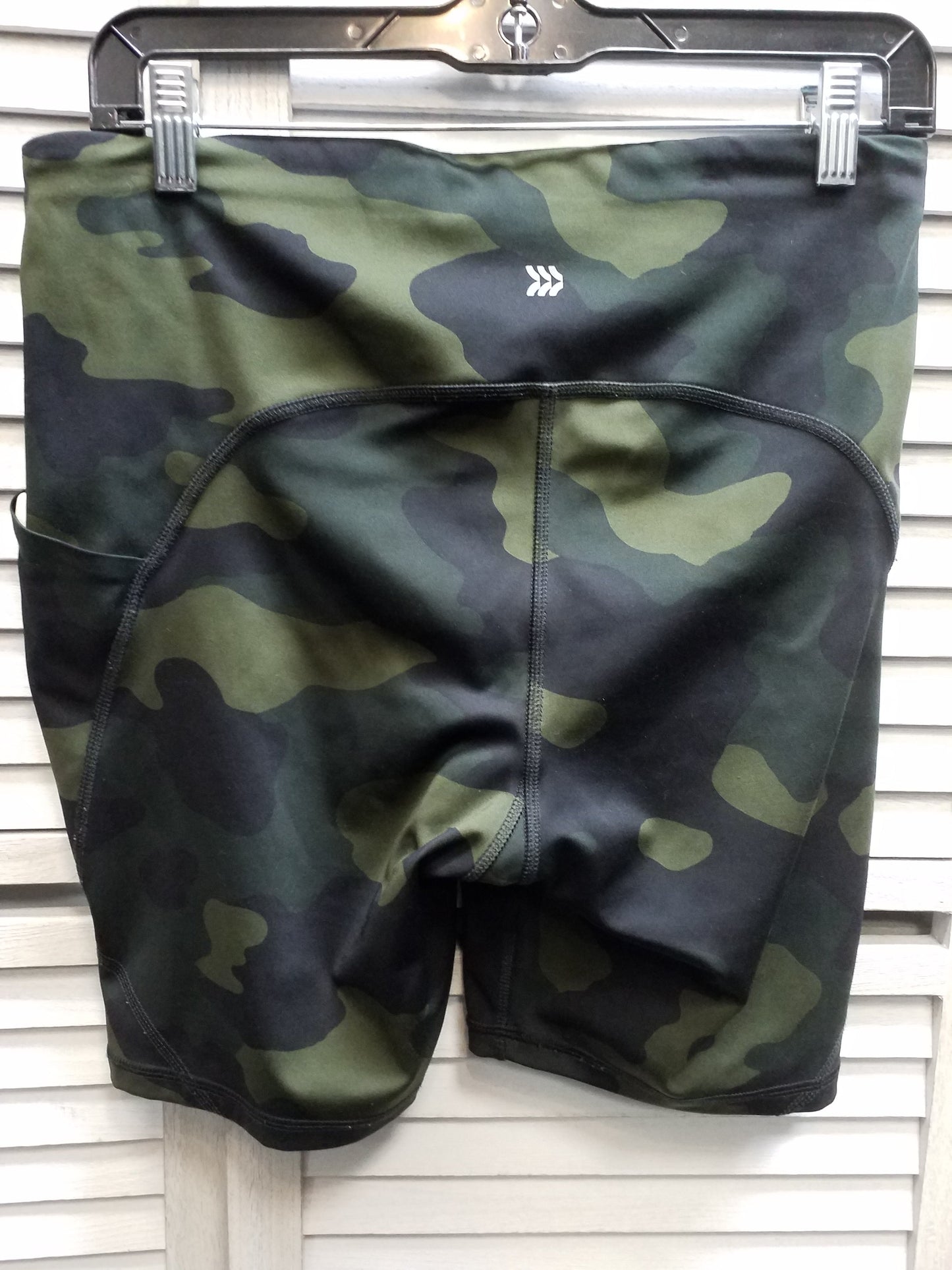 Camouflage Print Athletic Shorts All In Motion, Size L