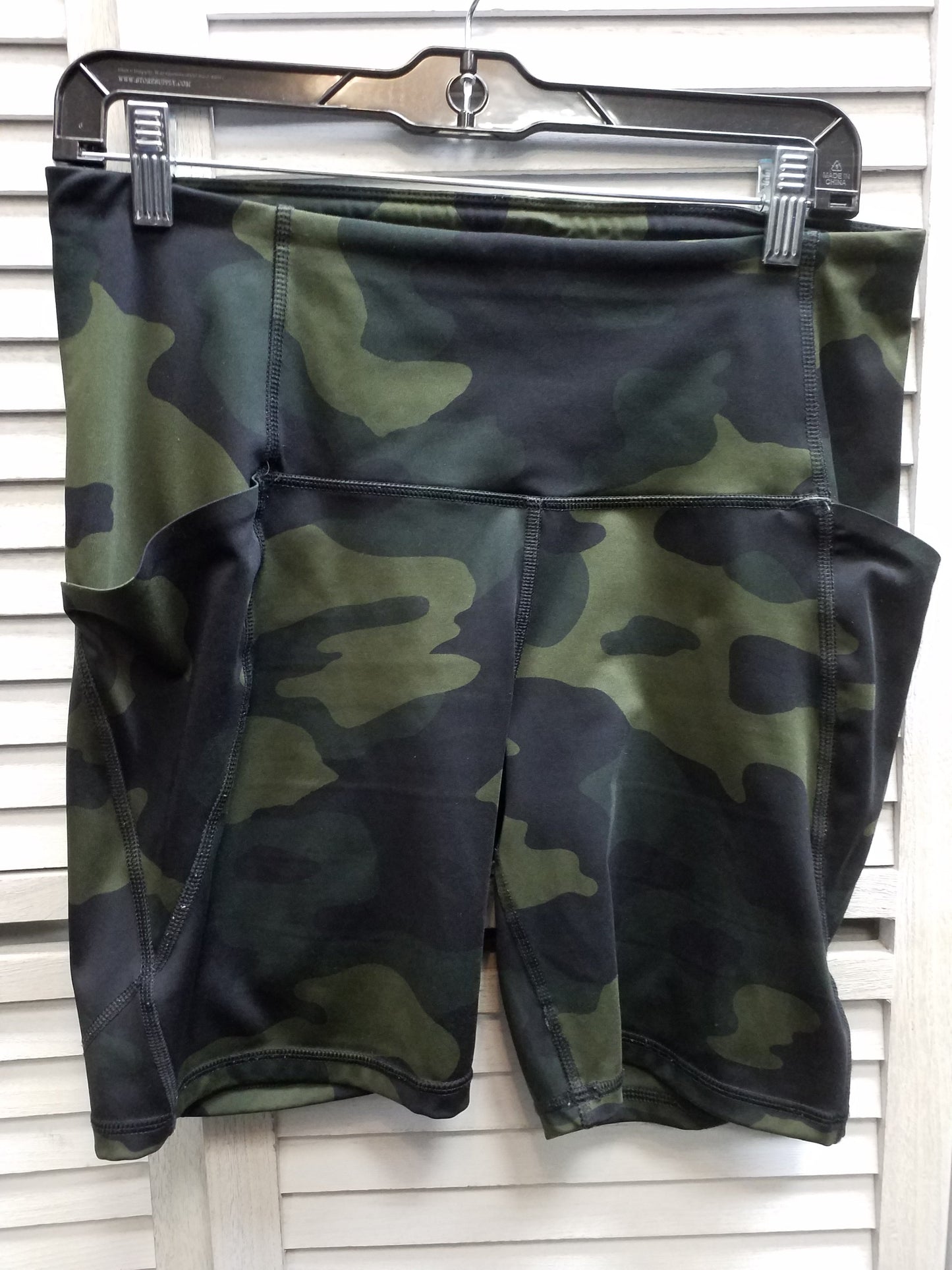Camouflage Print Athletic Shorts All In Motion, Size L