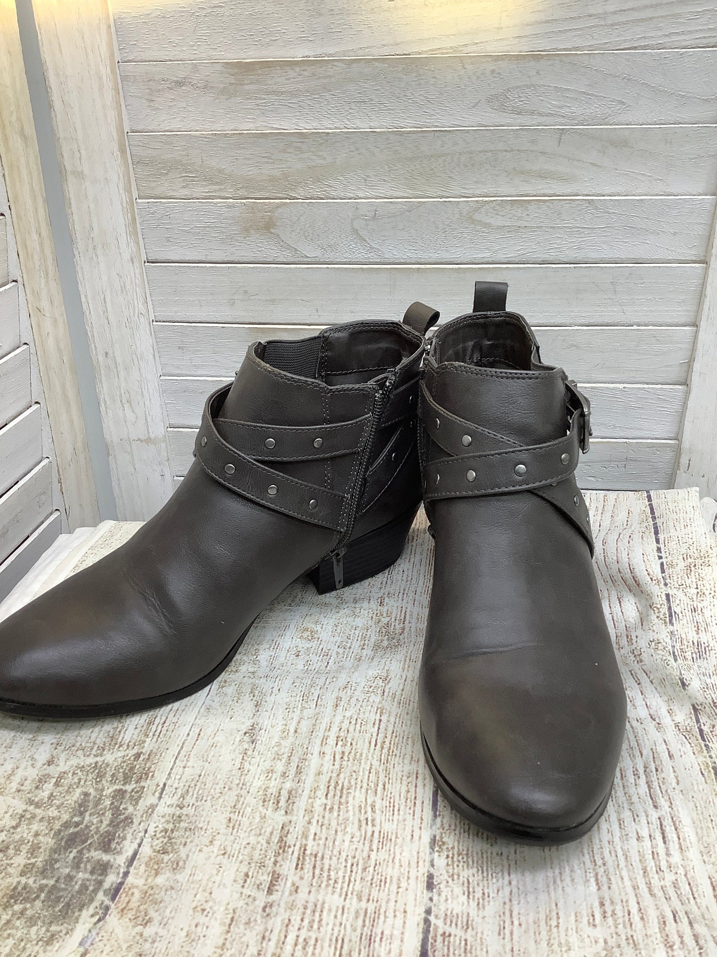 Boots Ankle Heels By Style And Company  Size: 8.5