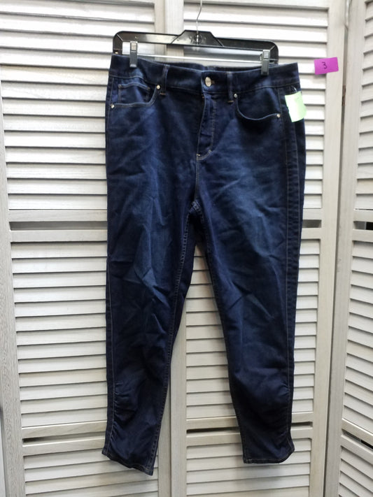 Blue Denim Jeans Skinny White House Black Market, Size 10