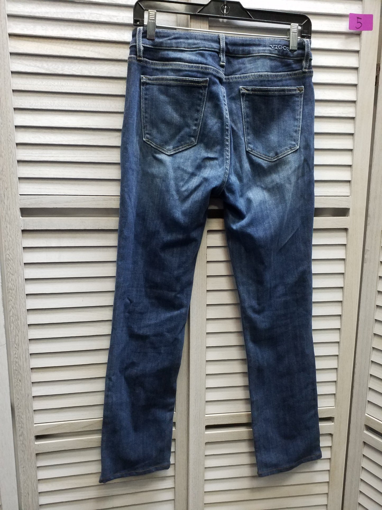 Blue Denim Jeans Straight Vigoss, Size 6