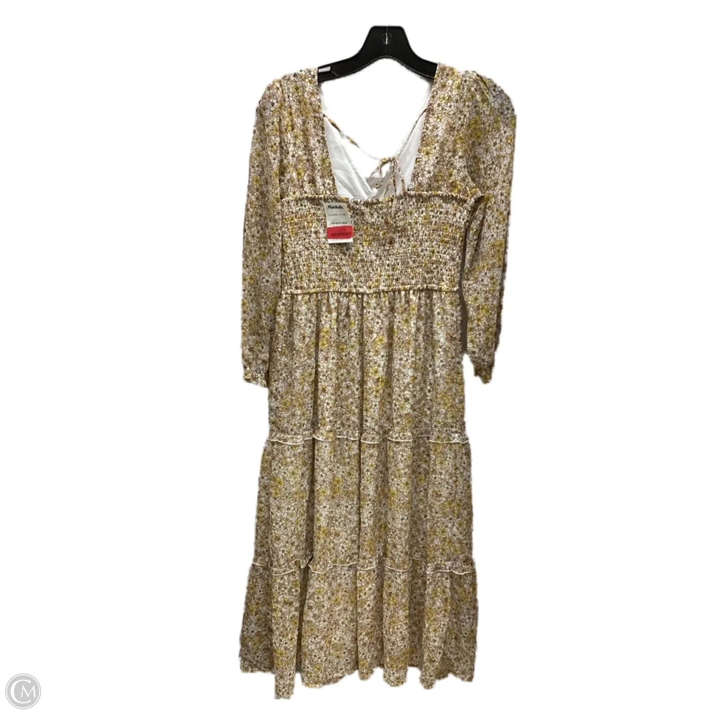 Dress Casual Midi By Clothes Mentor In Floral Print, Size: S