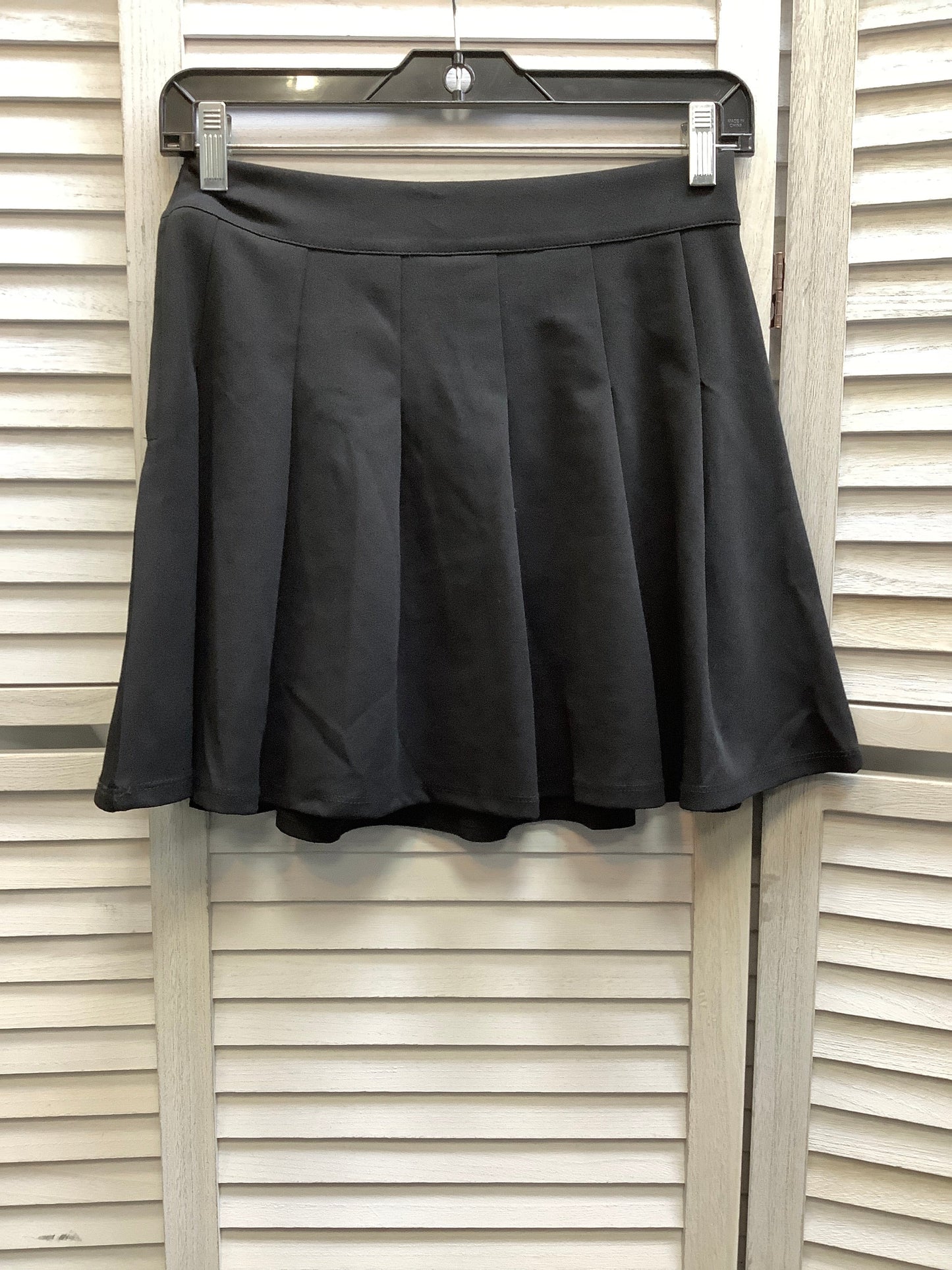 Black Skirt Mini & Short Blue Rain, Size S