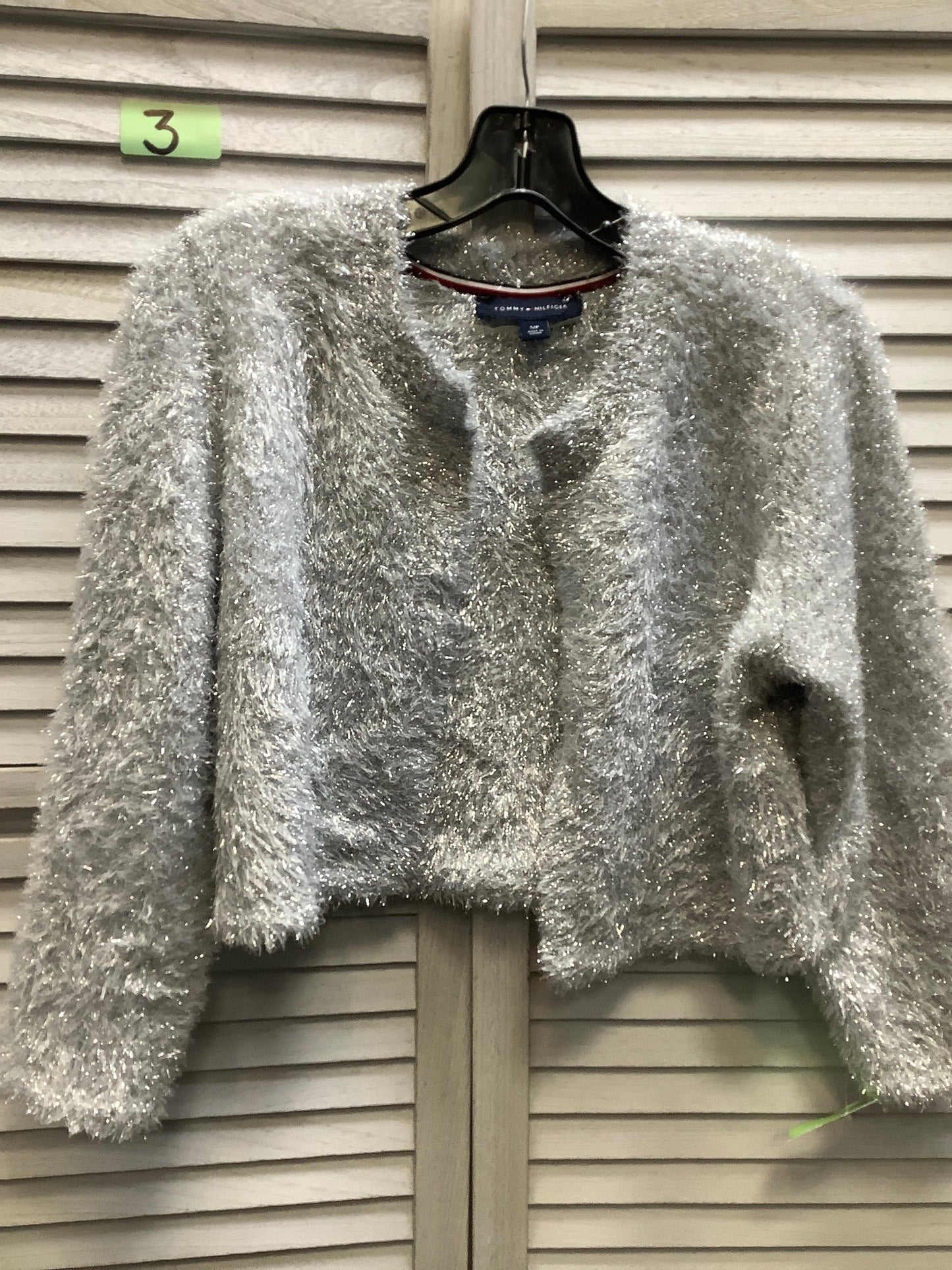 Silver Cardigan Tommy Hilfiger, Size S