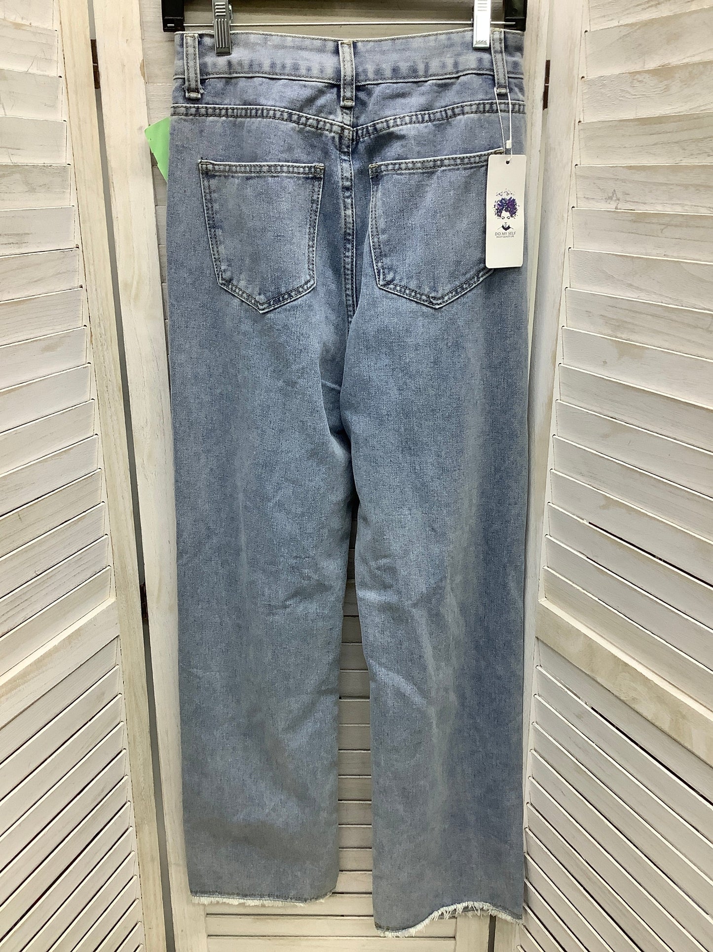 Multi-colored Jeans Straight Clothes Mentor, Size M