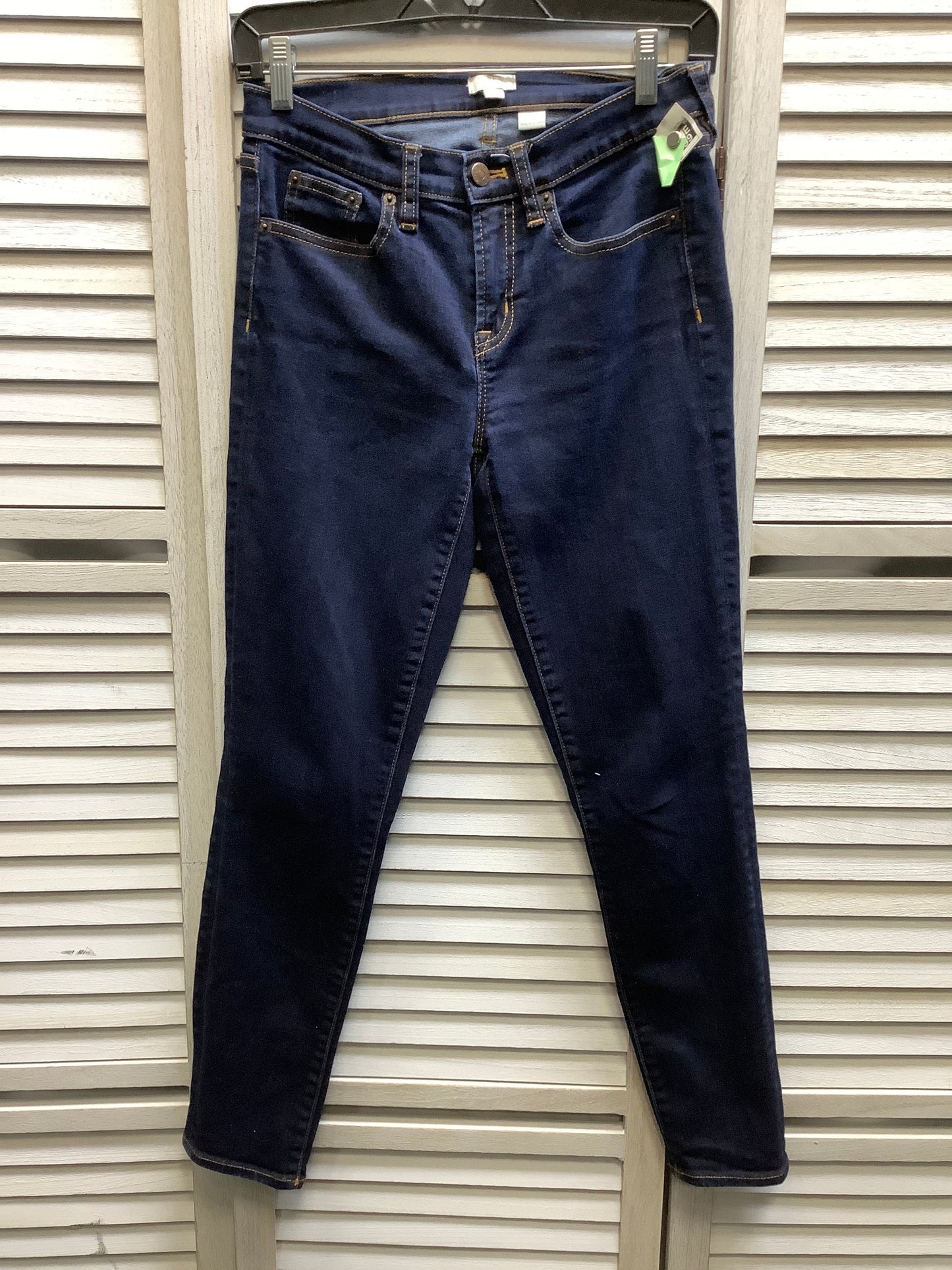 Blue Denim Jeans Skinny J. Crew, Size 2