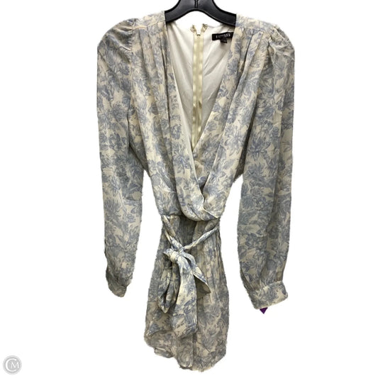 Romper By Express In Floral Print, Size: S