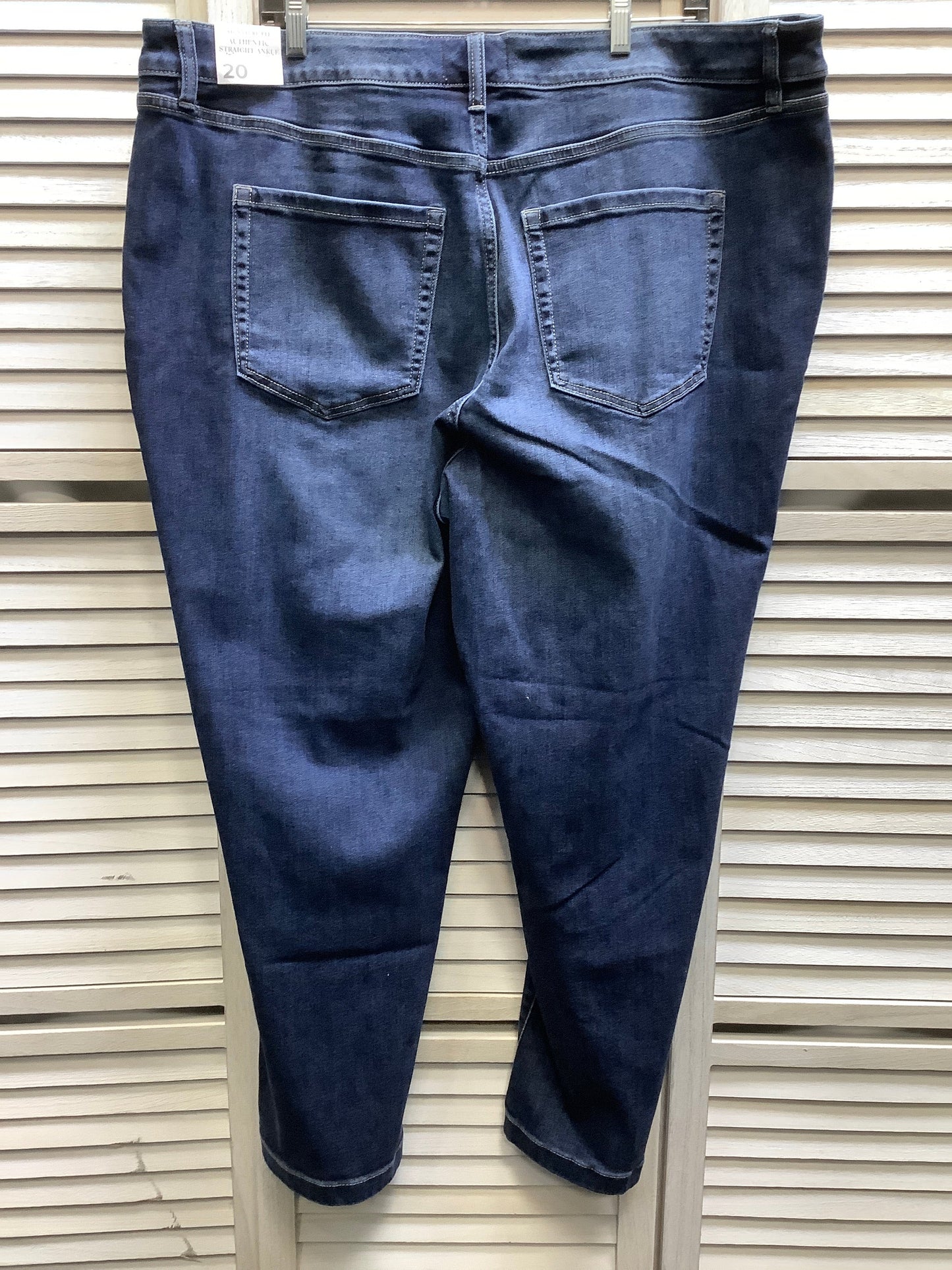 Blue Denim Jeans Cropped Lane Bryant, Size 20