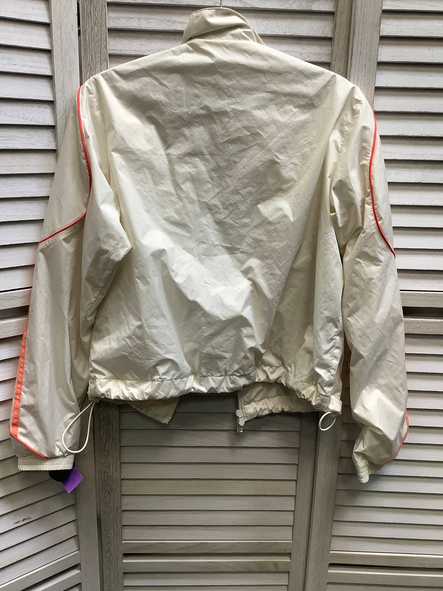 White Jacket Windbreaker Adidas, Size S