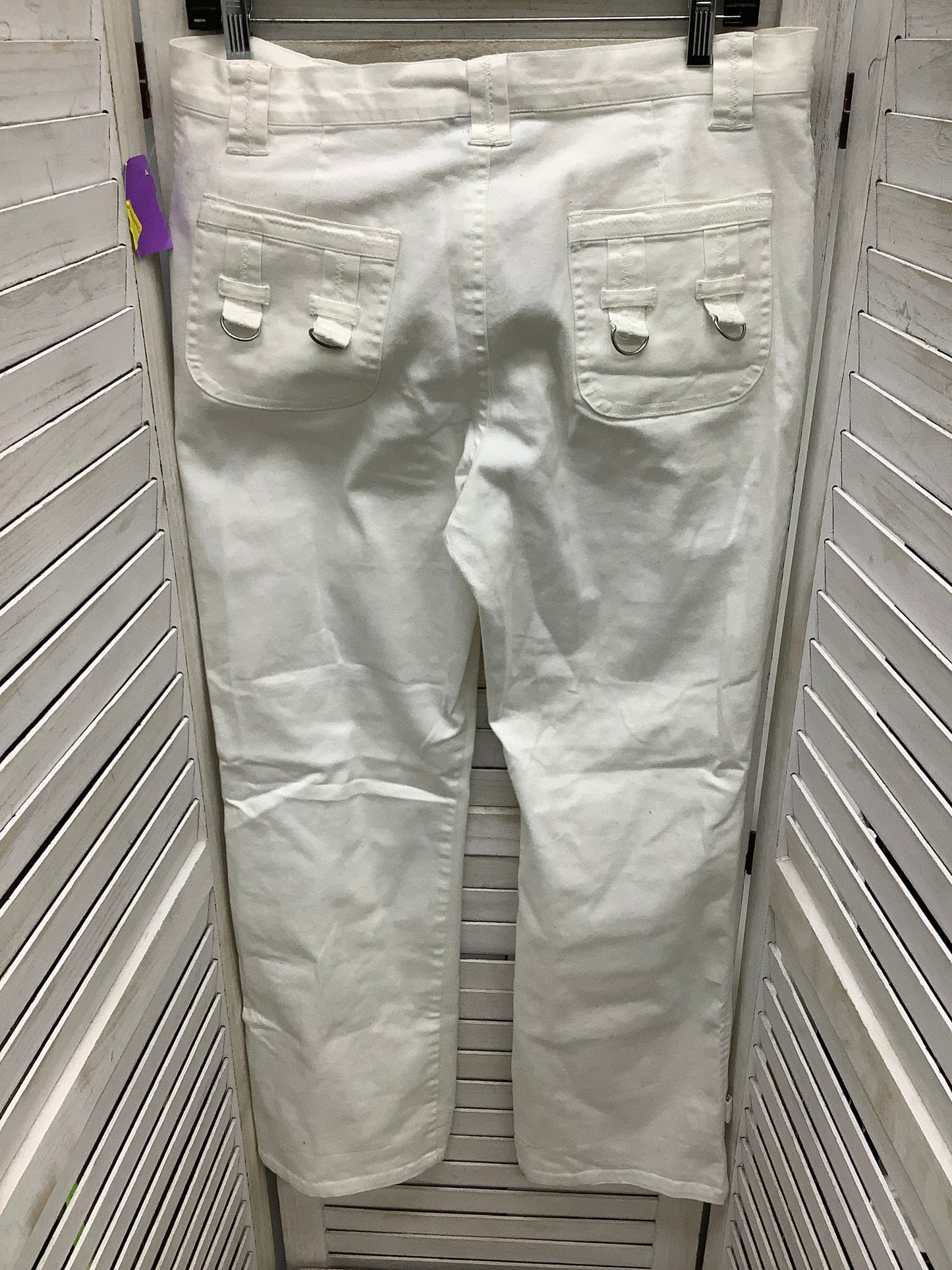 Capris By Forenzia In White, Size: 12