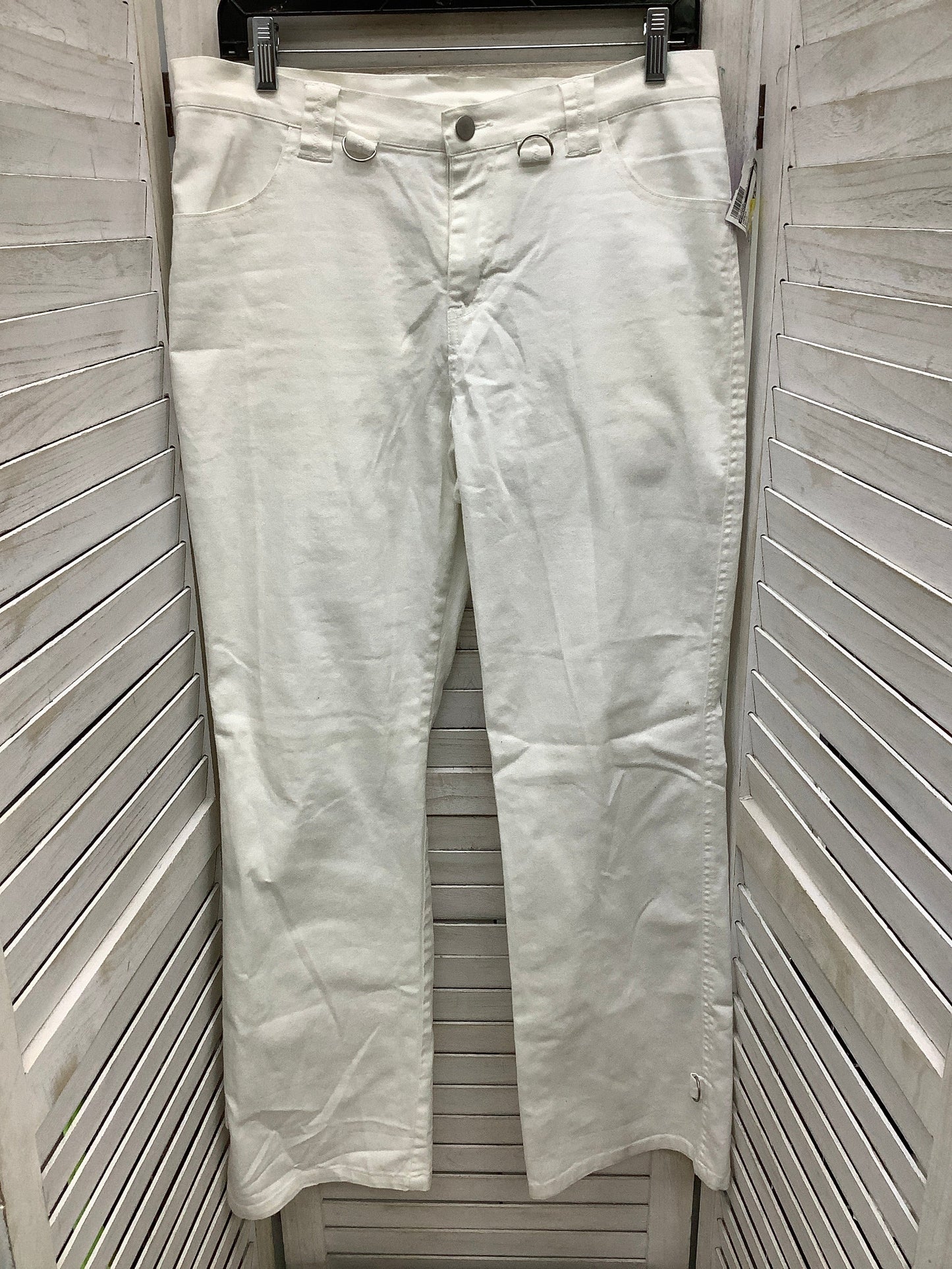 Capris By Forenzia In White, Size: 12