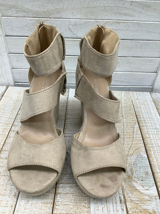 Sandals Heels Wedge By Christian Siriano  Size: 6
