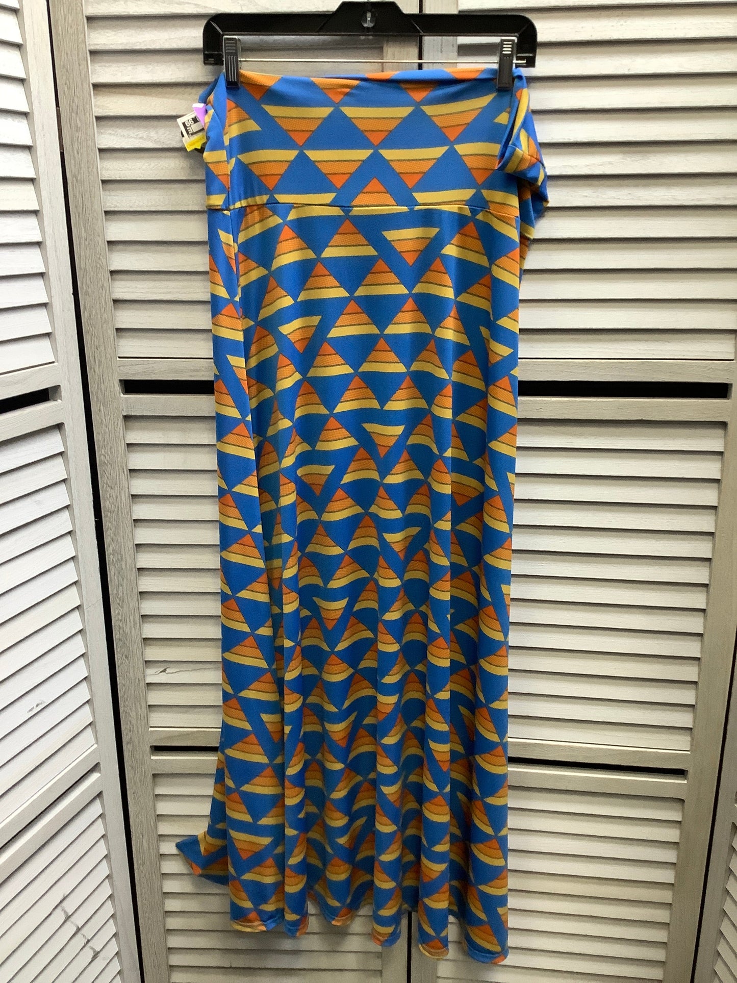 Skirt Maxi By Lularoe In Blue, Size: Xl