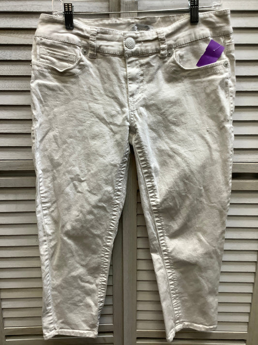 White Capris Seven 7, Size 10