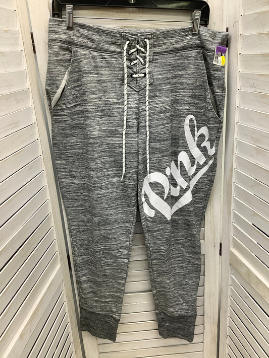 Capris By Pink In Grey, Size: L