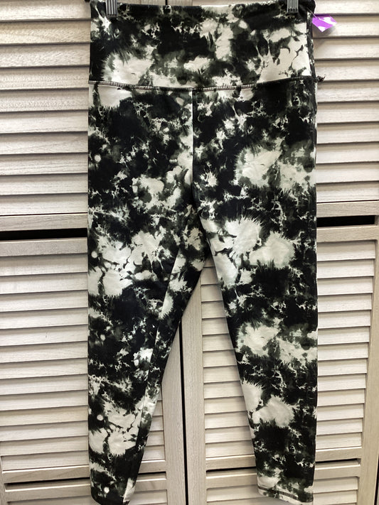 Athletic Leggings By Balance Collection In Tie Dye Print, Size: Xl