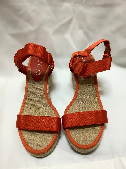 Sandals Heels Wedge By Lauren By Ralph Lauren  Size: 6