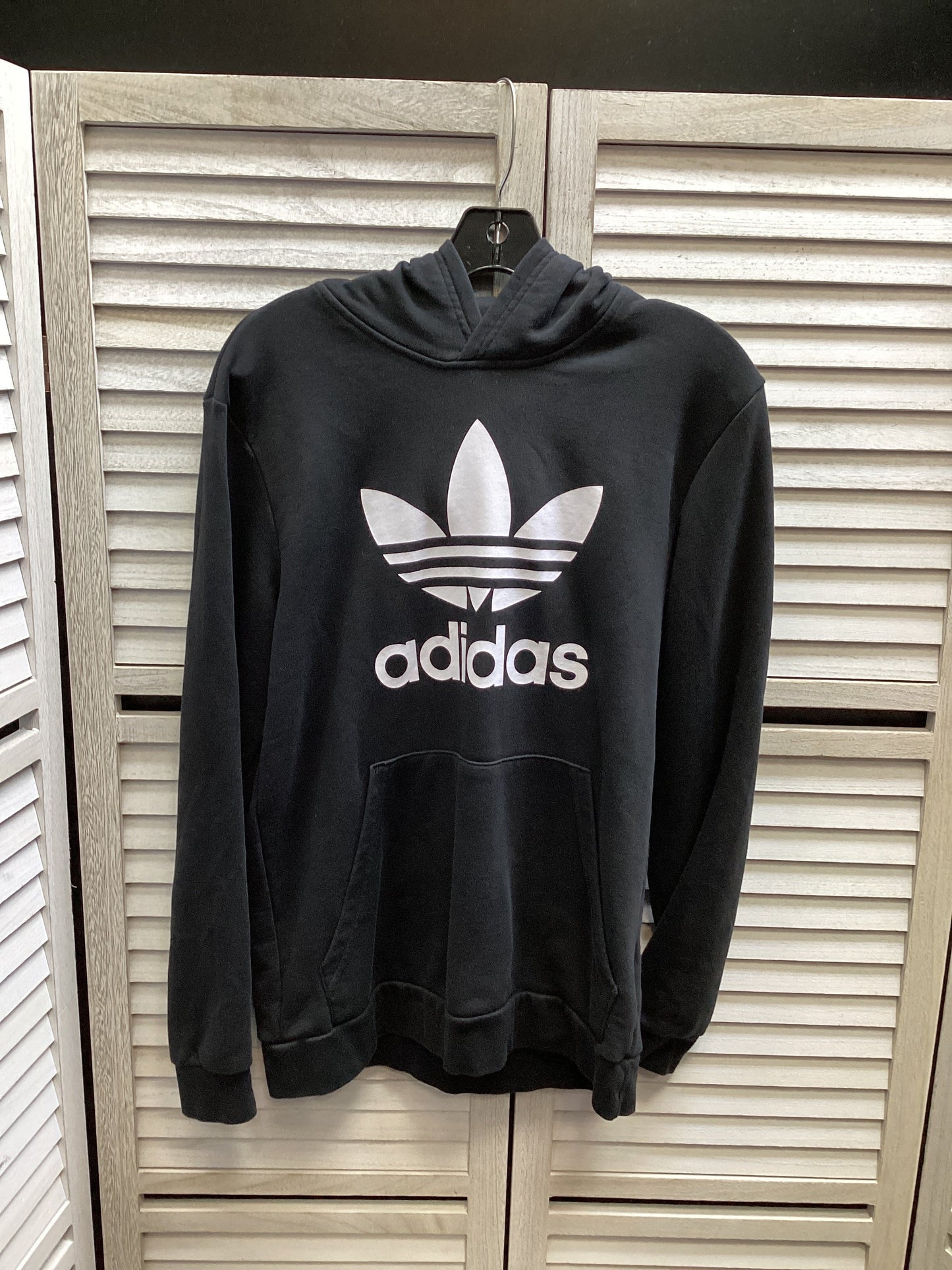 Sweatshirt Hoodie By Adidas In Black, Size: Xl