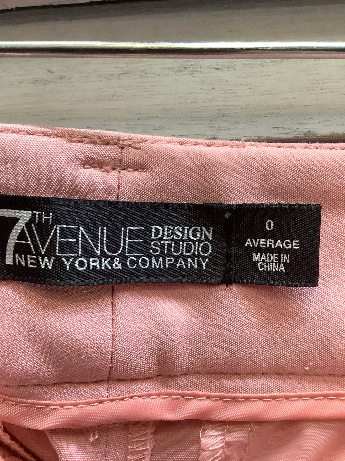Pink Capris New York And Co, Size 0