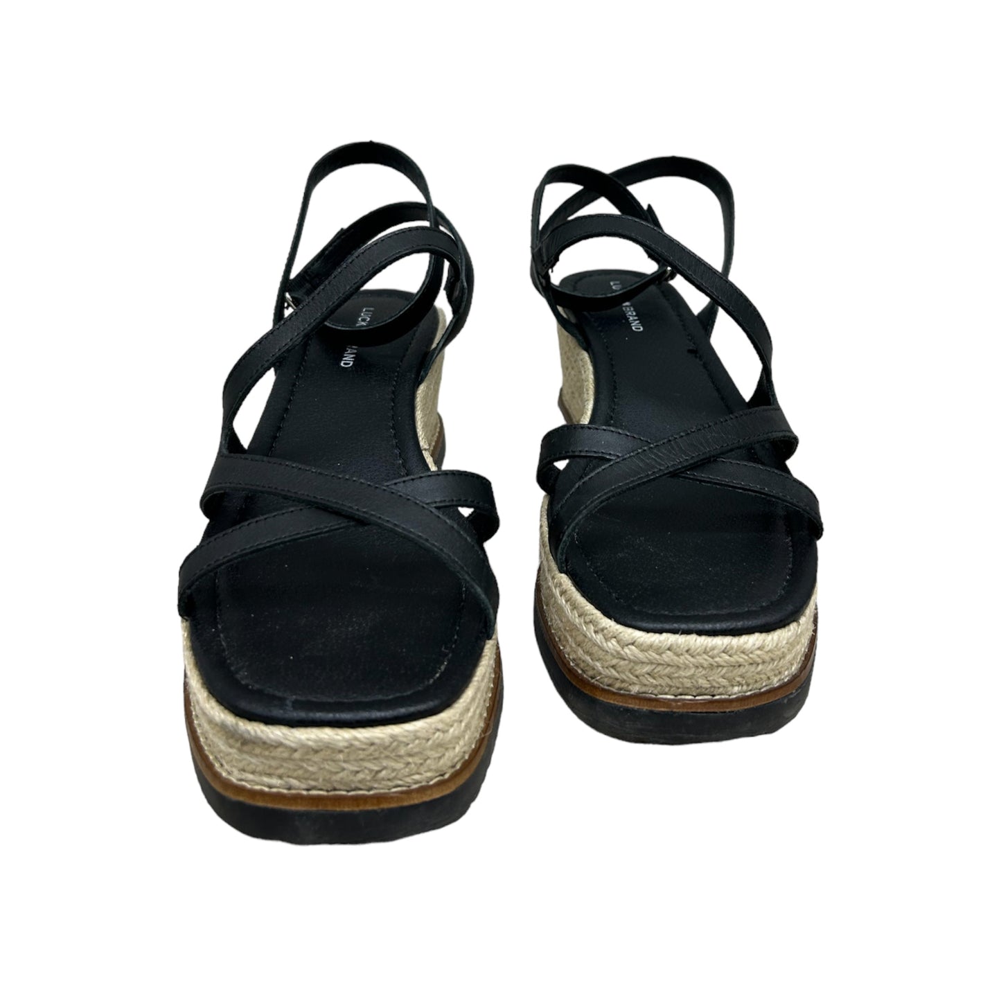 Sandals Heels Platform By Lucky Brand  Size: 8.5