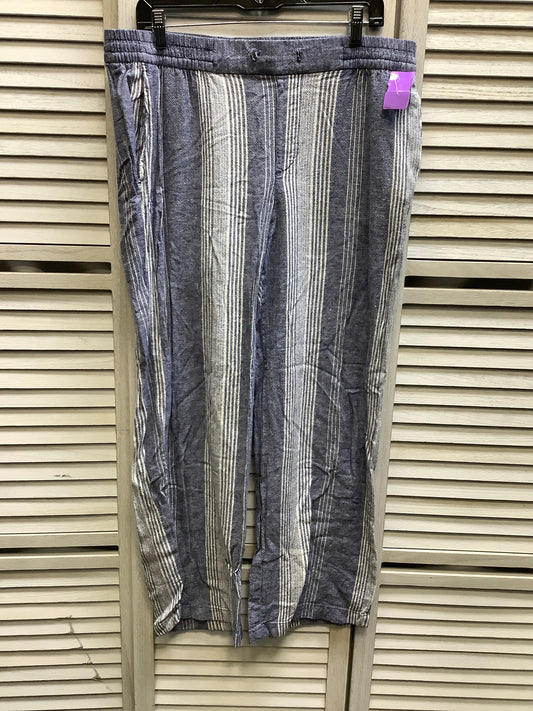 Striped Pattern Pants Linen Old Navy, Size L