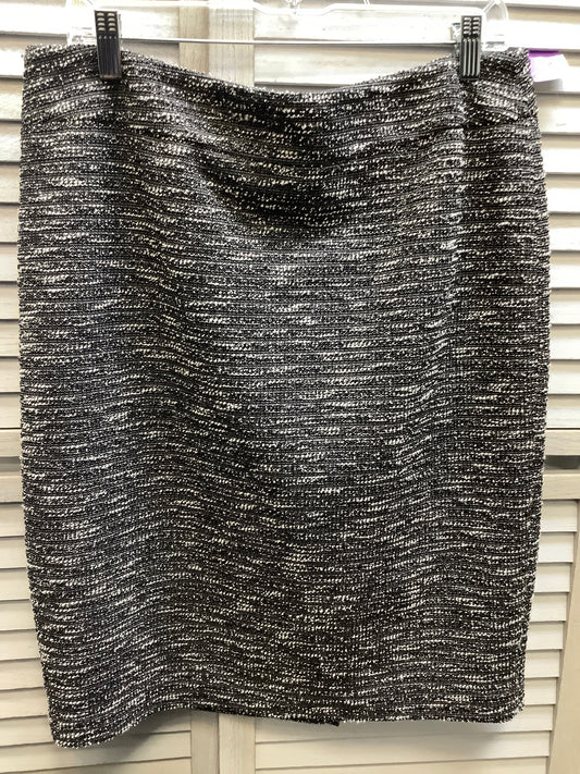 Grey Skirt Midi Nine West, Size 12