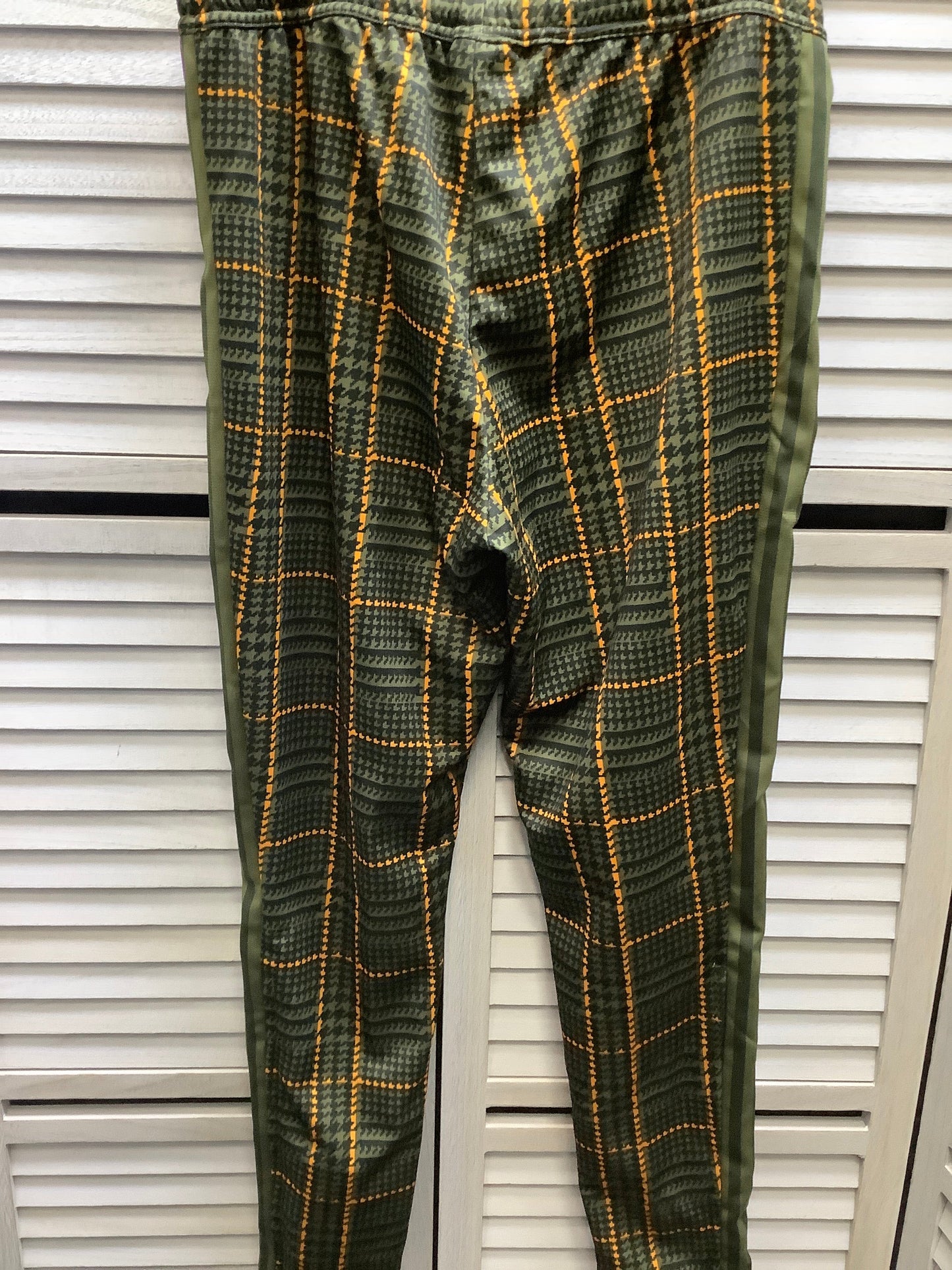 Athletic Pants By Adidas In Green, Size: L