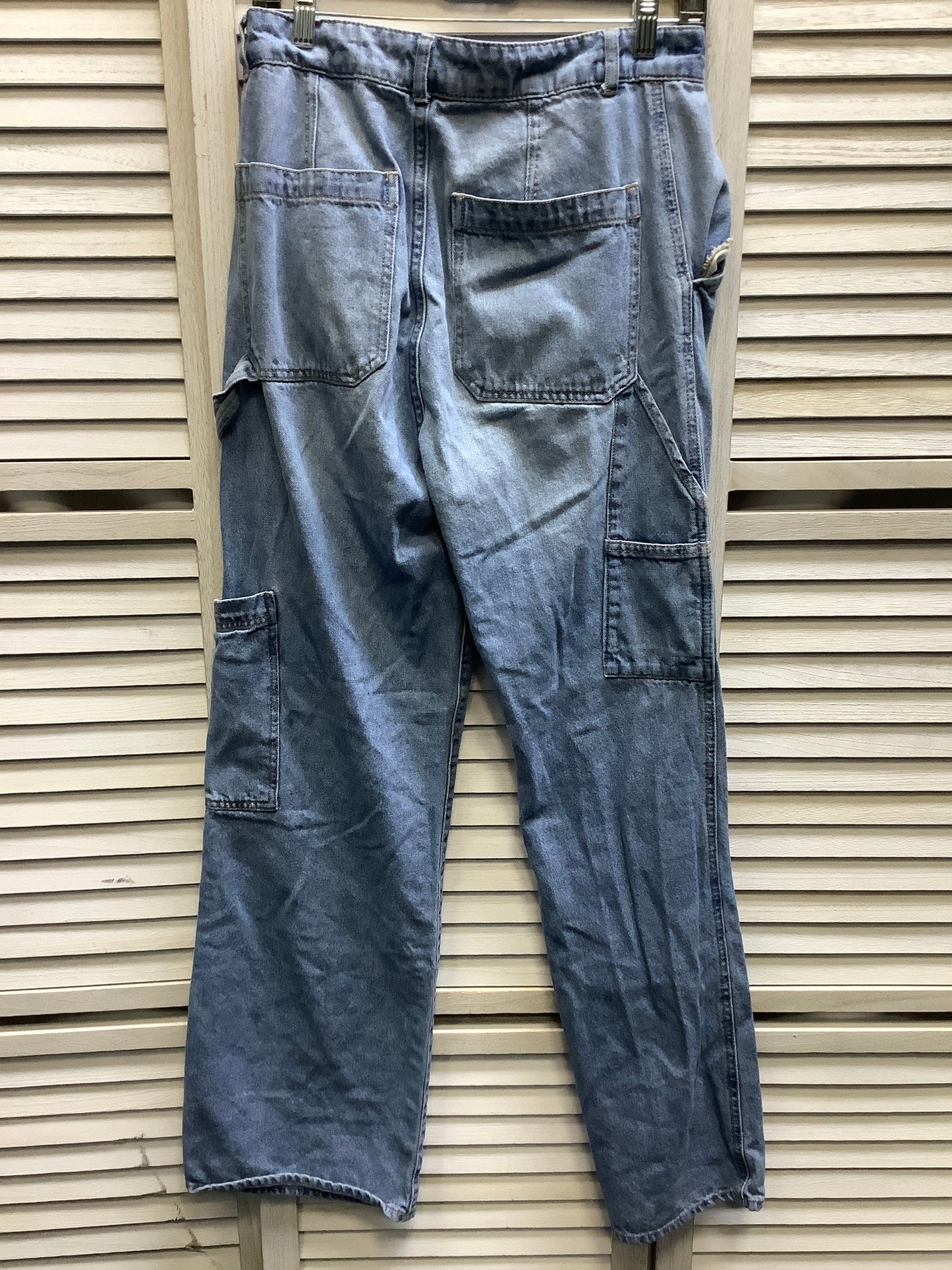 Blue Denim Jeans Boot Cut H&m, Size 8